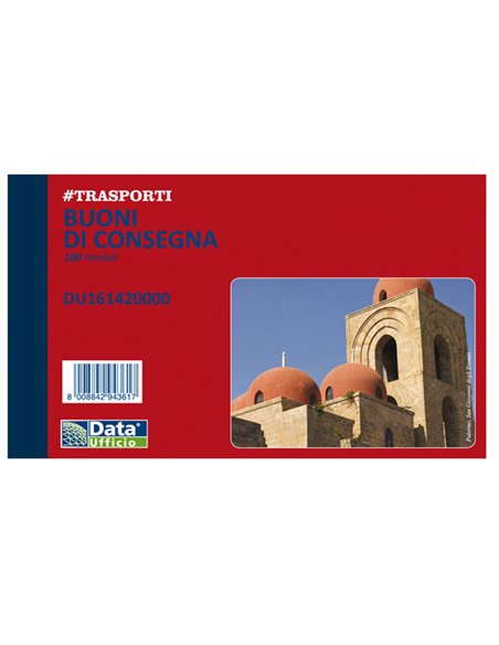 Blocco buoni consegna 100x167mm 100fg DU161420000 DU161420000 DATA UFFICIO MAGAZZINO-TRASPORTI