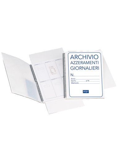 Cartella azzeramenti giornalieri 13fg 1820AZT00 Data Ufficio 1820AZT00