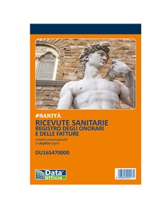 Blocco ricevute sanitarie 50x2 autorical. 21,5x14,8cm DU165470000 DU165470000