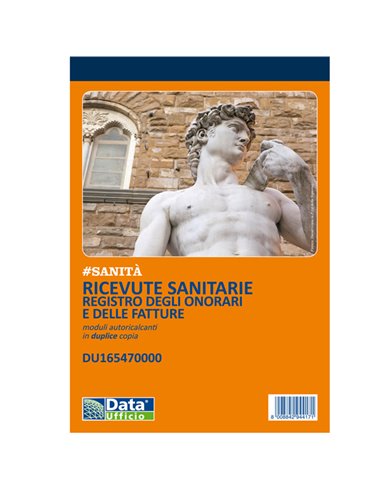 Blocco ricevute sanitarie 50x2 autorical. 21,5x14,8cm DU165470000 DU165470000