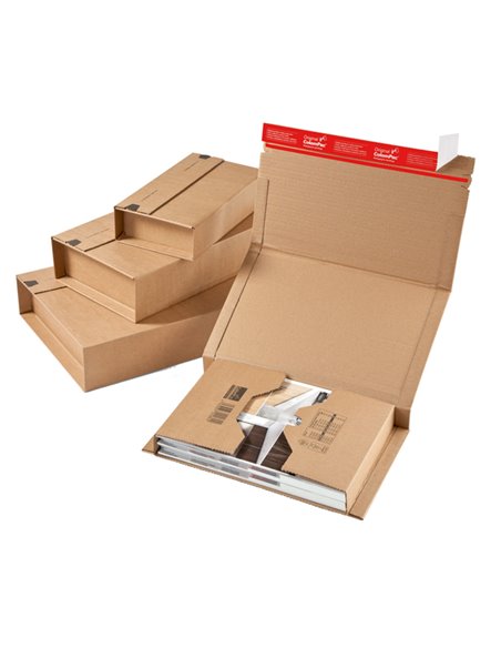 Scatola postale UNIPAC 380x290x80MM FUSTELLATA CP020.17 COLOMPAC SCATOLE E TUBI PER SPEDIZIONE