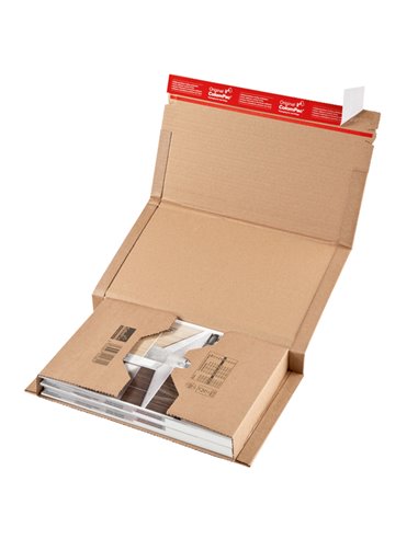 Scatola postale UNIPAC 380x290x80MM FUSTELLATA CP020.17 COLOMPAC SCATOLE E TUBI PER SPEDIZIONE