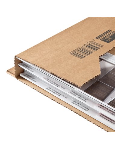 Scatola postale UNIPAC 380x290x80MM FUSTELLATA CP020.17 COLOMPAC SCATOLE E TUBI PER SPEDIZIONE
