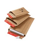 Busta a sacco in cartone B4 250x360x-50mm con chiusura autoadesiva CP010.06