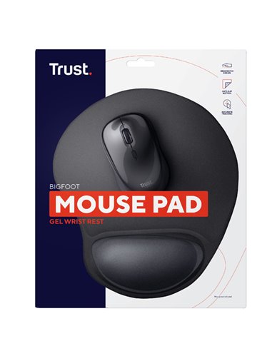 Mousepad BigFoot nero Trust 16977