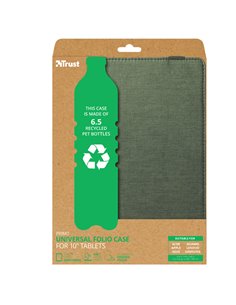 Custodia folio per tablet da 10" Primo - verde salvia Trust 24498 2