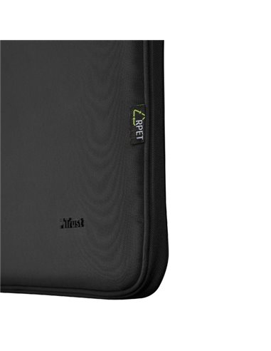 Borsa ecocompatibile per notebook da 16" Bologna - nero Trust 24447 TRUST BORSE-ZAINI-TROLLEY