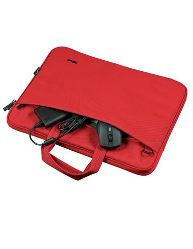 Borsa ecocompatibile per notebook da 16" Bologna - rossa Trust 24449