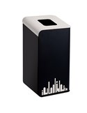 Gettacarte Rubik Evo Bianco 80Lt per raccolta differenziata 789293