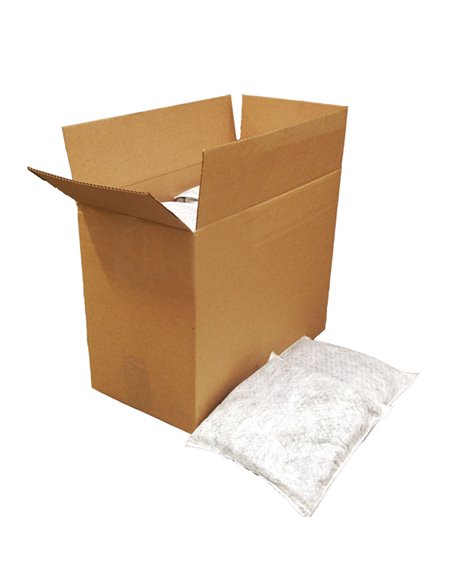 Confezione da 20 cuscini assorbenti per Oli ed Idrocarburi 25x25cm ASO004