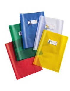 Coprimaxi PVC goffrato trasparente Emysilk c/alette 21x30cm neutro RiPlast 31715561.30 Colorosa COPRILIBRO-COPRIMAXI