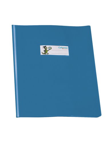 Coprimaxi PVC lucido coprente GreenLine 21x30cm c/alette blu RiPlast 34718043.30