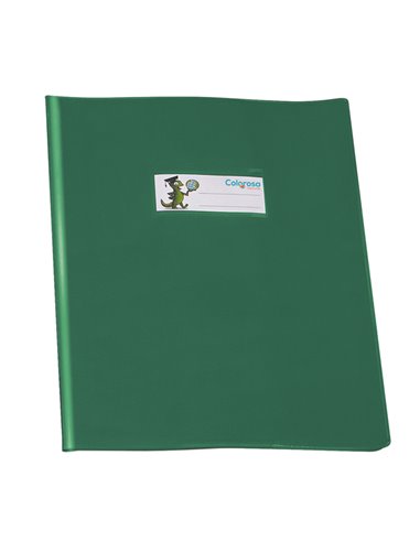 Coprimaxi PVC lucido coprente GreenLine 21x30cm c/alette verde RiPlast 34718044.30