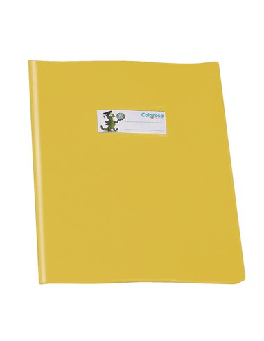 Coprimaxi PVC lucido coprente GreenLine 21x30cm c/alette giallo RiPlast 34718045.30