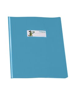 Coprimaxi PVC lucido coprente GreenLine 21x30cm c/alette azzurro RiPlast 34718047.30 Colorosa COPRILIBRO-COPRIMAXI