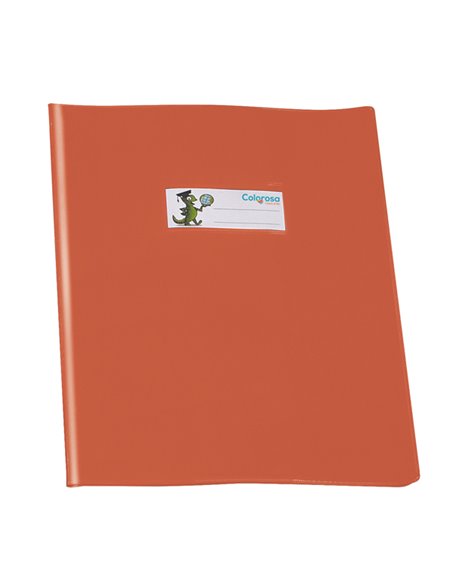 Coprimaxi PVC lucido coprente GreenLine 21x30cm c/alette arancione RiPlast 34718048.30