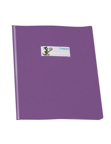 Coprimaxi PVC lucido coprente GreenLine 21x30cm c/alette lilla RiPlast 34718050.30