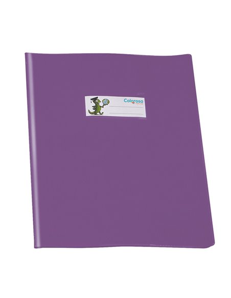 Coprimaxi PVC lucido coprente GreenLine 21x30cm c/alette lilla RiPlast 34718050.30