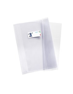 Coprimaxi pvc 200mic supercristallo neutro c/alette 21x30cm Riplast 36714121.30