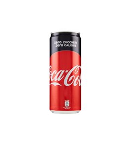 Coca Cola Zero Lattina 33cl COCZ Coca-cola company BEVANDE