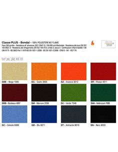 Poltrona semidirezionale Blaze BLYTN nero c/ braccioli regolabili BLYTN/BR1/SN Unisit SEDUTE DIREZIONALI 2