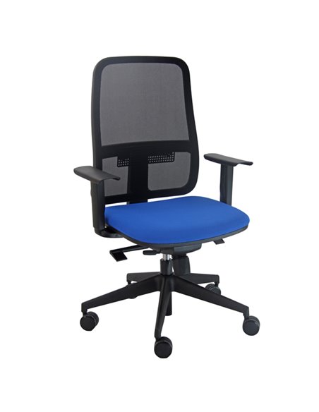 Poltrona semidirezionale Blaze BLYTN blu c/ braccioli regolabili BLYTN/BR1/SB Unisit SEDUTE DIREZIONALI