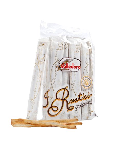 Grissini Rustici multipack 300gr (12 monoporzioni) Valledoro VAGRR Valledoro SNACK DOLCI-SALATI