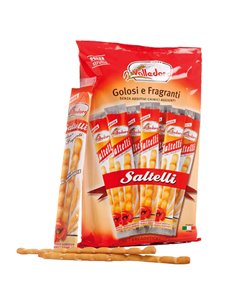 Grissini Saltelli multipack 240gr (18 monoporzioni) Valledoro VAGRS Valledoro SNACK DOLCI-SALATI