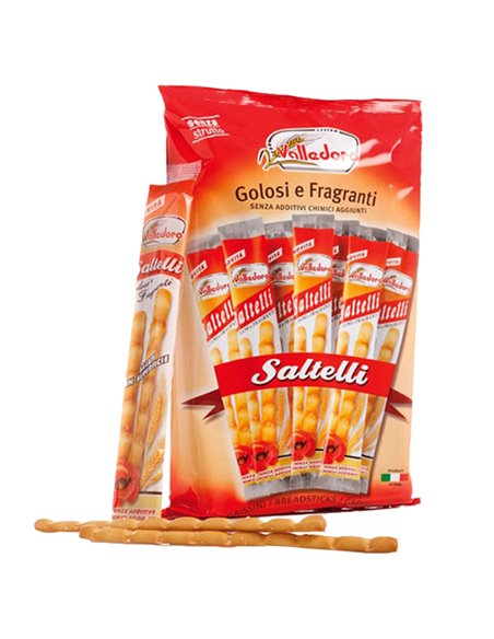 Grissini Saltelli multipack 240gr (18 monoporzioni) Valledoro VAGRS Valledoro SNACK DOLCI-SALATI