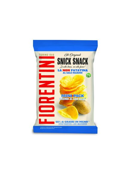 Confezione da 30 Snick Snack La non patatina al sale da 20gr cad Fiorentini FISSM Fiorentini SNACK DOLCI-SALATI