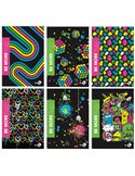 Maxiquaderno A4 36fg+2 100gr 1 rigo c/margine Be More FLUO BM 0122546