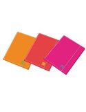 Cartella 3 lembi c/elast. dorso 1cm colori assortiti Fluo One Color Blasetti 7734