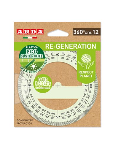 Goniometro 360° 12cm Re-generation Arda RE36012