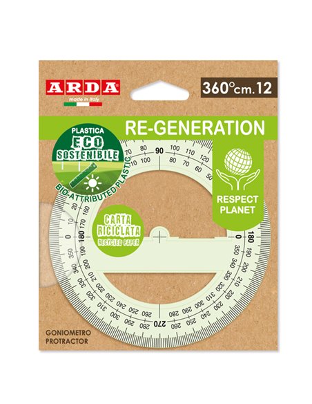 Goniometro 360° 12cm Re-generation Arda RE36012