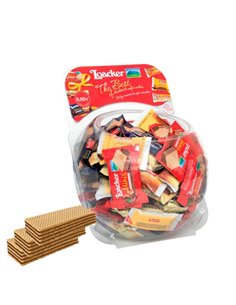Bolle self service da 140 Wafer Minis (700gr) Loacker (delist) LOMIN LOACKER SNACK DOLCI-SALATI