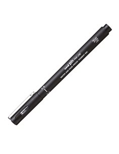 Pin fineliner nero punta 0.9mm Uni Mitsubishi M PIN109 N UNI MITSUBISHI FINELINER