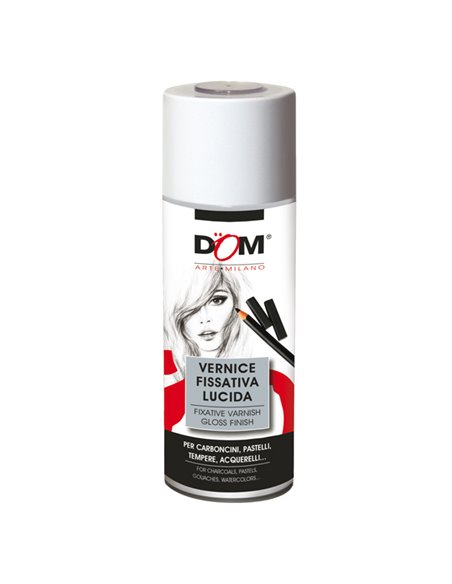 Vernice Fissativa Lucida 400ml DOM 625