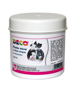 Barattolo pasta da neve 250ml DECO 06104