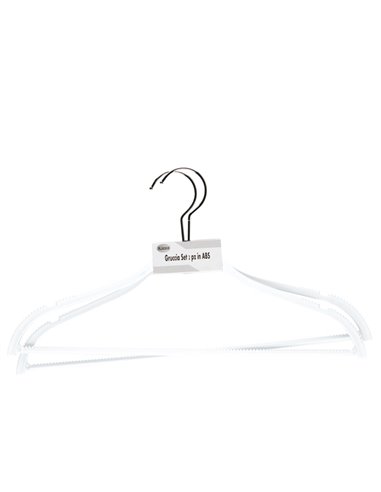 Set 2 grucce antiscivolo bianco 45x0,6cm G1780041/B