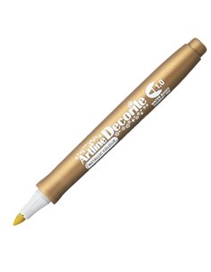 Marcatore Decorite punta tonda 1.0mm oro Artline A EDFM-1/O ARTLINE SPECIALI (CD-VETRO-TESSUTI-ECC.)