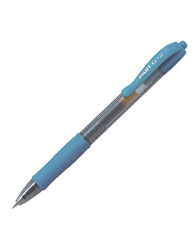 Roller gel scatto G-2 0,7mm celeste Pilot 001396 PILOT A SCATTO