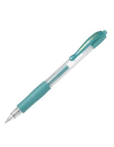 Display 60pz roller gel scatto G-2 0,7mm colori assortiti metallic Pilot Z99736