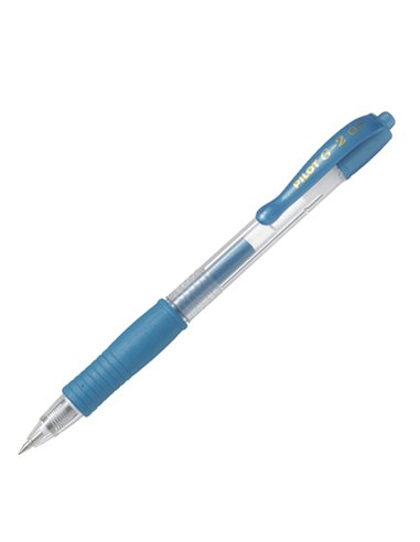 Display 60pz roller gel scatto G-2 0,7mm colori assortiti metallic Pilot Z99736