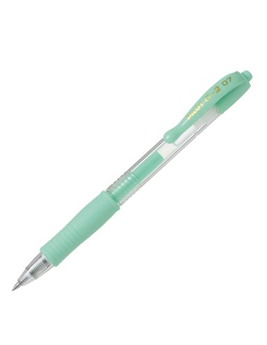Display 60pz roller gel scatto G-2 0,7mm colori assortiti pastel Pilot Z99735 PILOT A SCATTO