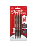 Astuccio 3 penne gel a scatto 0.7mm nero/blu/rosso Sharpie 2136596