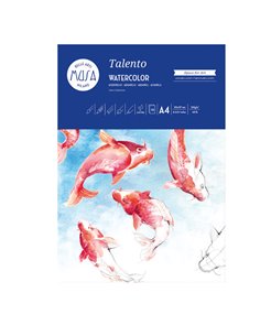 10 fogli carta da acquerello TALENTO 300gr/m2 f.to A3 MUSA MU131293 MUSA CARTA E CARTONCINO