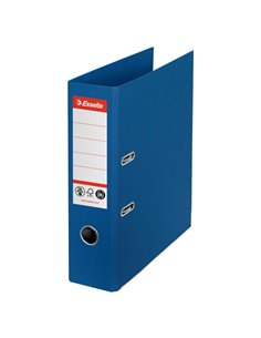 Registratore a leva Dorso 75mm blu CO2 neutral Esselte 627565