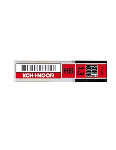 Astuccio 6 min di ricambio 1.3mm per portamine DH1500 KOH-I-NOOR E213-HB KOH.I.NOOR MINE