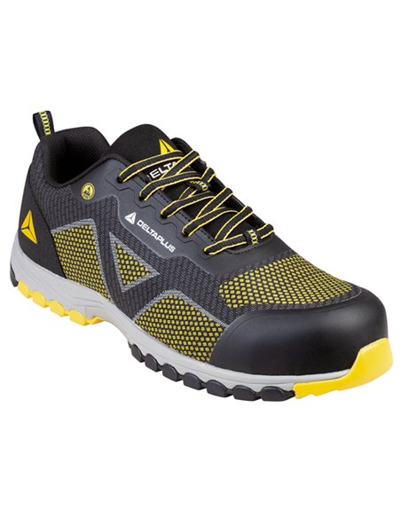 Calzatura di Sicurezza Memphis bassa S1P ESD HRO SRC N°42 nero giallo MEMPHEPNJ42
