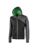 Felpa con cappuccio Jupiter taglia L grigio verde U-Power EY212AG-L